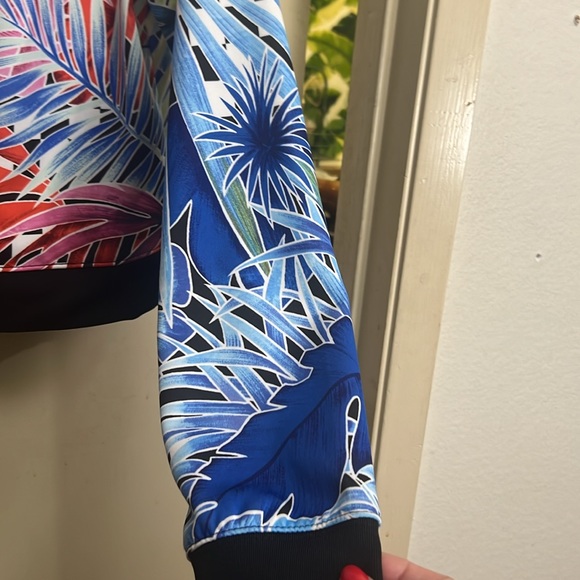 Nike tropical 🌴 workout jacket size medium - Picture 4 of 6